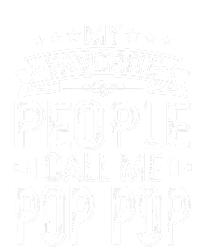 Distressed My Favorite People Call Me Pop Pop Retro Cool Comfort Performance Bucket Hat