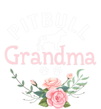 Pitbull Grandma Womens Mom Pitbull Dog Lover Christmas Garment-Dyed Heavyweight T-Shirt