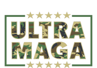 Ultra MAGA Military Camouflage Pro Donald Trump 2024 Poster