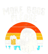 More Boos Please Ghost Beer Funny Halloween Beer Drinking Performance Sprint T-Shirt