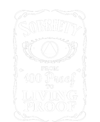 Sobriety Anniversary Living Proof NA AA Recovery Sustainable Bucket Hat