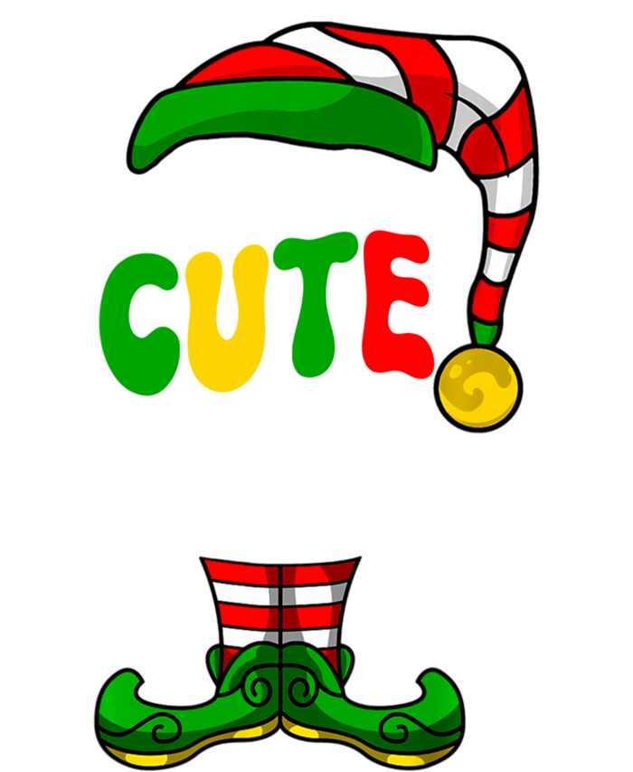 Cute Elf Pajama Matching Group Christmas Holiday T-Shirt