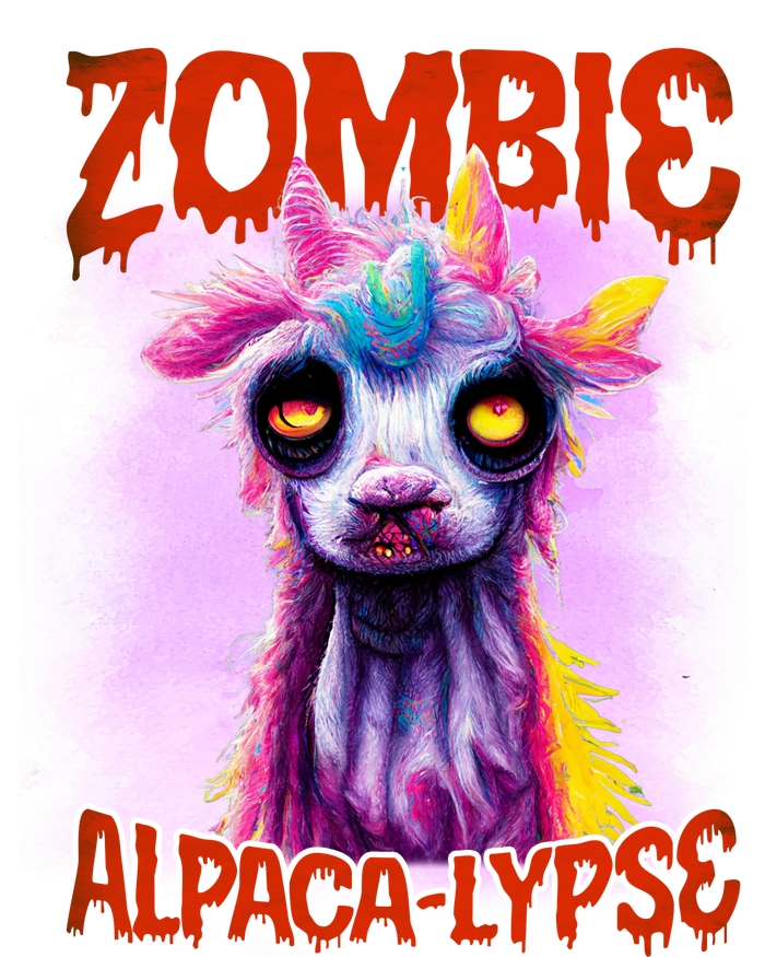 Zombie Alpaca Lypse Halloween Llama Spooky Costumes Graphic Plus Size Hoodie