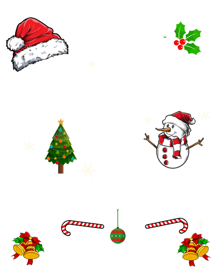 Dear Santa My Brother Did It Xmas Christmas Cute Women's T-Shirt