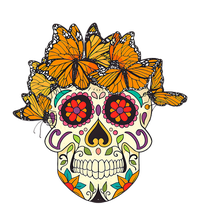 Skull Lover Dia De Los Muertos Monarch Butterfly Sugar Tank Top