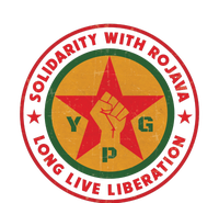 Solidarity With Rojava | Long Live Liberation | YPG Tall Sweatshirt