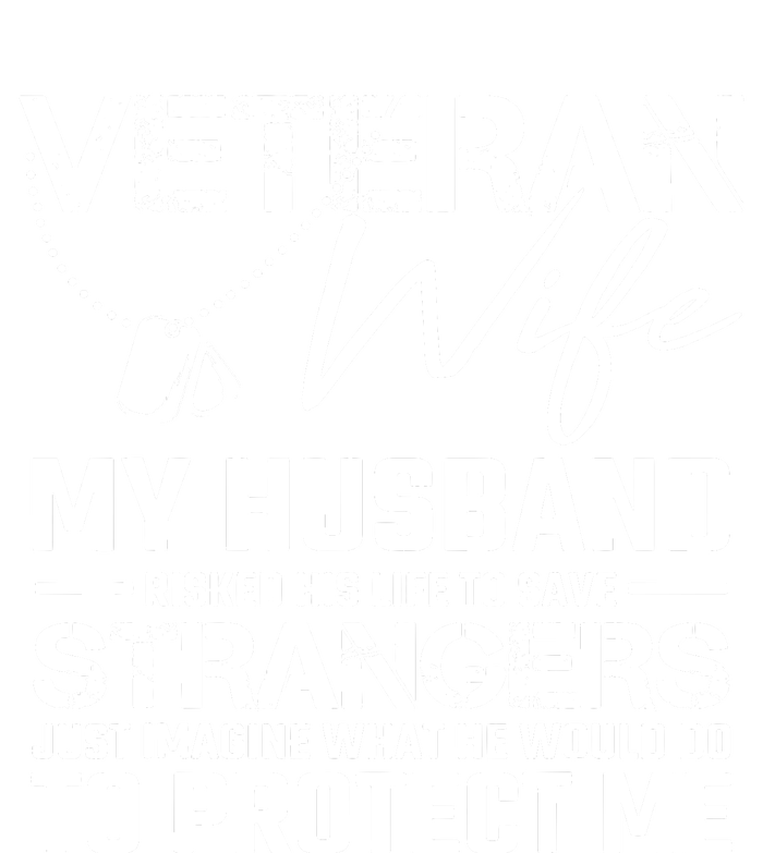 Proud Wife Of A U.S. Army Veteran, Veterans Day Gift Womens Cotton Relaxed Long Sleeve T-Shirt