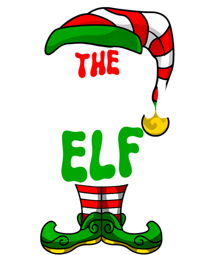 Baseball Elf Pajama Matching Group Christmas Holiday Tall Long Sleeve T-Shirt