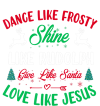 Shine Like Rudolph Love Like Jesus Christmas Tank Top