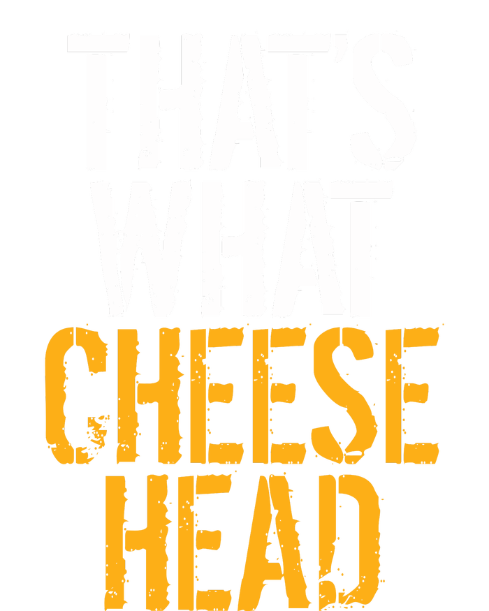 That's What Cheese Head Packers Kids Long Sleeve Shirt