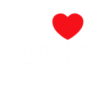 Funny I Love Older Women Heart Hot Moms Sweatshirt Cinch Pack Bag