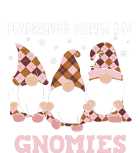 Christmas Hanging With Gnomies Gnome Pink Leopard Mousepad