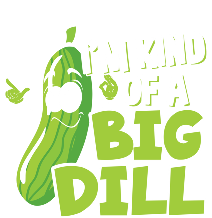 Vegan I'm Kind Of A Big Dill Gift Pickle Lover Cute Gift Sustainable Beanie