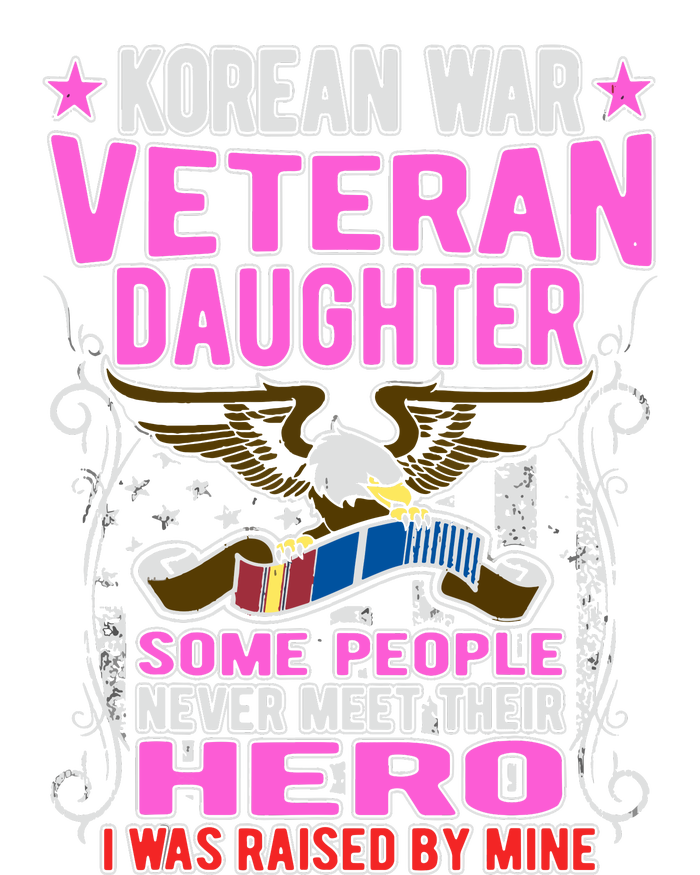 Proud Korean War Veteran Daughter Gift I Was Raised By Mine Ladies Essential Flowy Tank