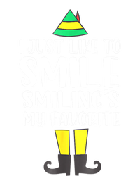 Smiling Is My Favorite Christmas Elf Buddy Sweatshirt