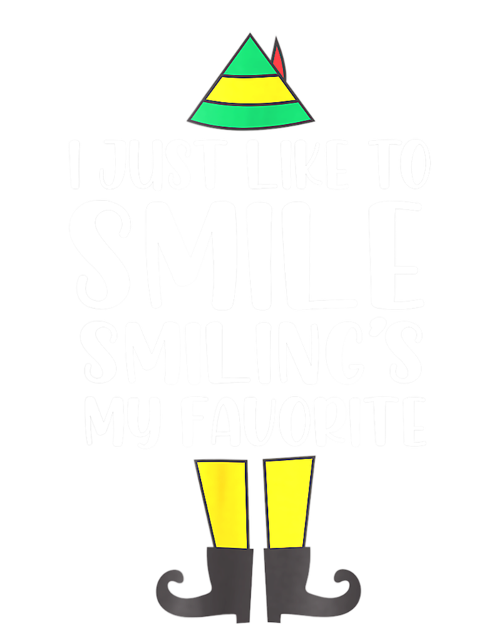 Smiling Is My Favorite Christmas Elf Buddy Sweatshirt