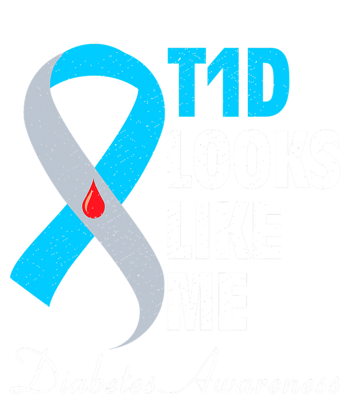 Diabetes Warrior T1D Looks Like Me Support Tank Top