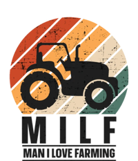 MILF Man I Love Farming Funny Farm Tractor Lover 12 oz Stainless Steel Tumbler Cup