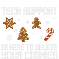 Tech Support I'm Here To Delete Your Cookies Funny Christmas Mesh Reversible Basketball Jersey Tank