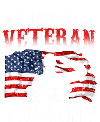 My Favorite Veteran Is My Husband Veteran's Day Veterans Gift Coaster