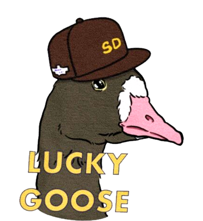 Lucky Goose Padres Goose Baseball Lover Gift Idea Sweatshirt