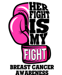 Breast Cancer Awareness Her Fight Is My Fight Boxing Glove Wool Snapback Cap