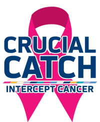 Crucial Catch Intercept Cancer Pink Ribbon T-Shirt