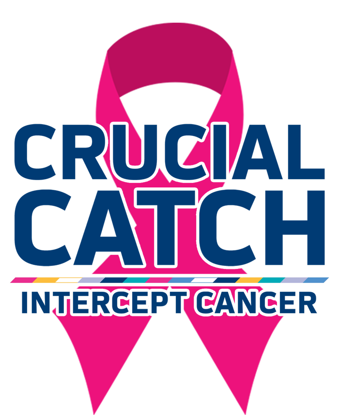 Crucial Catch Intercept Cancer Pink Ribbon T-Shirt