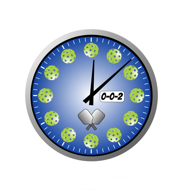 Pickleball Time Front And Back Tall Long Sleeve T-Shirt