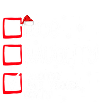 Nice Naughty Innocent Until Proven Guilty Christmas List T-Shirt