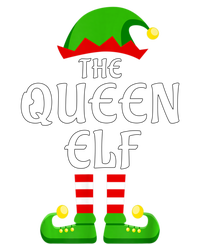 Queen Elf Pajama Matching Group Christmas Holiday High Crown Mesh Back Trucker Hat