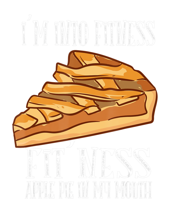 Vintage I'm Into Fitness Fit' Ness Apple Pie In My Mouth Poster