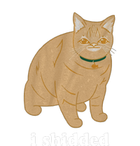 I Shidded Cat Funny Tie-Dye T-Shirt