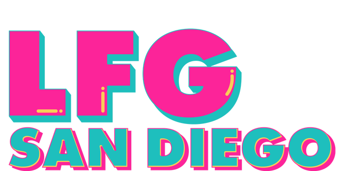 Retro LFG San Diego Logo Women's T-Shirt