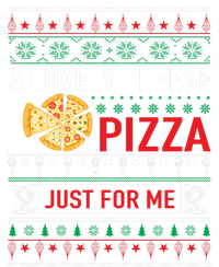 A Lovely Cheese Pizza Just For Me Ugly Christmas Sustainable Knit Beanie