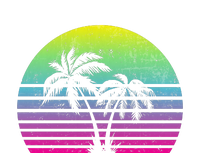 Summertime Synthwave Sunset With Palms T-Shirt