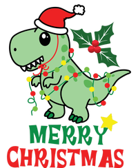 Merry Christmas Dino Holiday Poster