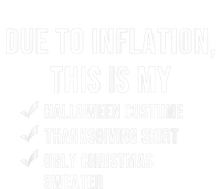 Due To Inflation This Is My Halloween Costume Generic Funny Women's Fleece Hoodie