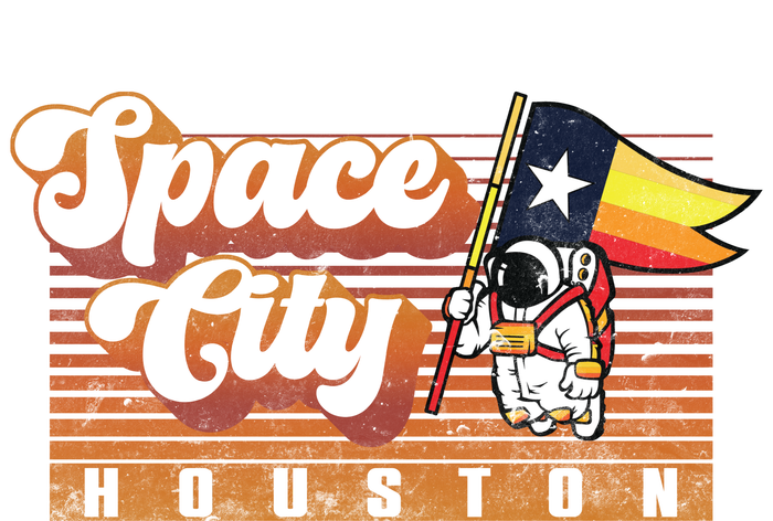 Houston Baseball Space City Astronaut Retro Distressed Legacy Cool Fit Booney Bucket Hat