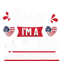 Relax Funny VA Nurse Veteran Nursing Gift T-Shirt