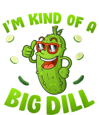 I'm Kind Of A Big Dill Pickle Cucumber Clothes VNeck Adult ChromaSoft Performance T-Shirt