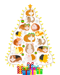 Guinea Pig Christmas Tree Funny Guinea Pig Christmas Lights Guinea Pig Christmas Premium T-Shirt