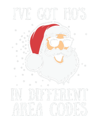 Christmas I'v Got Ho's In Different Area Codes Funny Santa Claus Gift Full Zip Hoodie