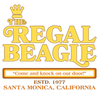 Retro Vintage The Regal Beagle ESTD 1977 Santa Monica California Hoodie