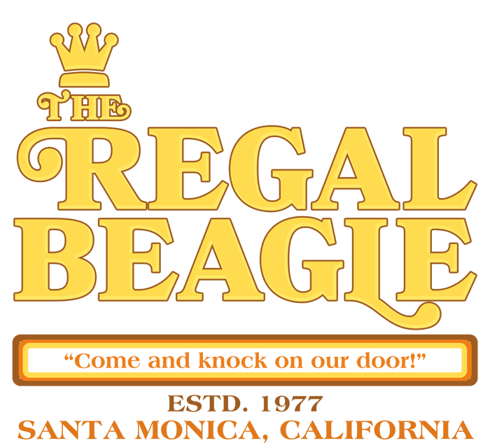 Retro Vintage The Regal Beagle ESTD 1977 Santa Monica California Hoodie