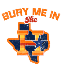 Vintage Bury Me In The H Houston Baseball Button