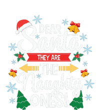 Dear Santa They Are The Naughty Ones Christmas Gift Toddler Fine Jersey T-Shirt