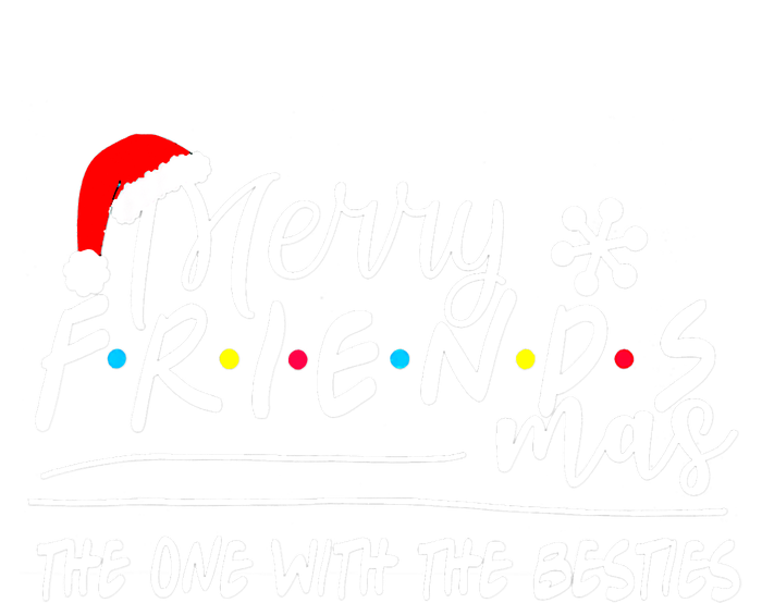 Merry Friendsmas The One With The Besties Christmas Friends T-Shirt