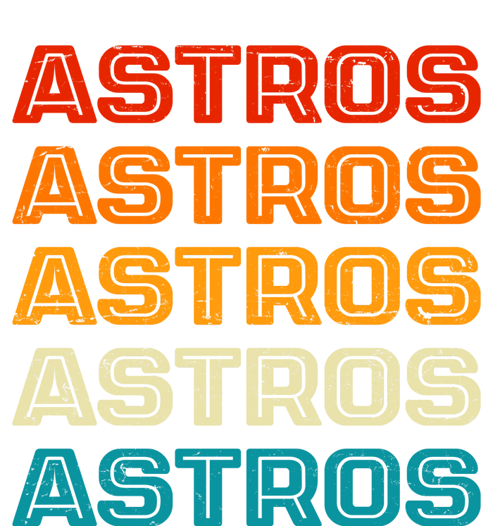 Astros Houston Retro Colorful Toddler Sweatshirt