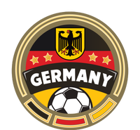 Germany Soccer Jersey German Soccer Team Logo Cooling Performance Crew T-Shirt